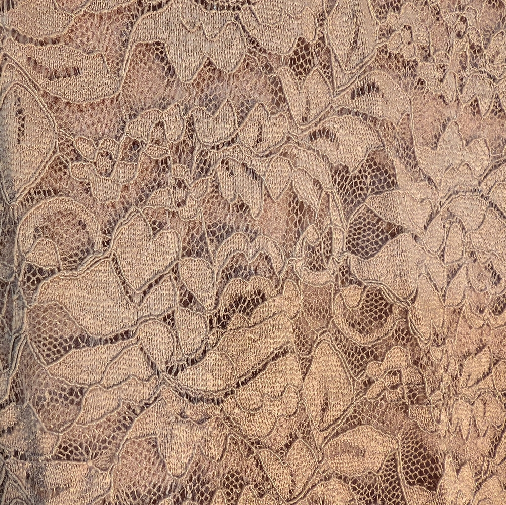 Cable & Gauge Lace Blouse With Keyhole Back Size XL - Picture 4 of 7